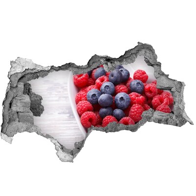 Sticker effetto rottura muro Paradiso della frutta