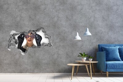 Decorazione da parete buco nel muro Elegante stile in un buco nel muro