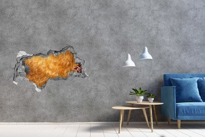 Decorazione da parete buco nel muro Golden Hole in the Wall