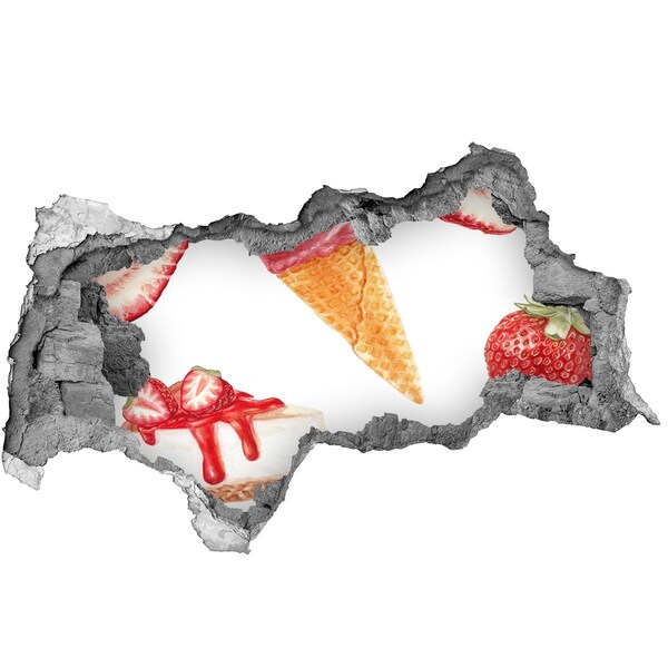 Decorazione da parete buco nel muro Dolci delizie dell'estate