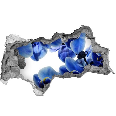 Adesivo con vista dietro il muro Un paradiso di fiori dietro il muro