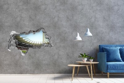 Decorazione da parete buco nel muro Uno stadio carico di emozioni