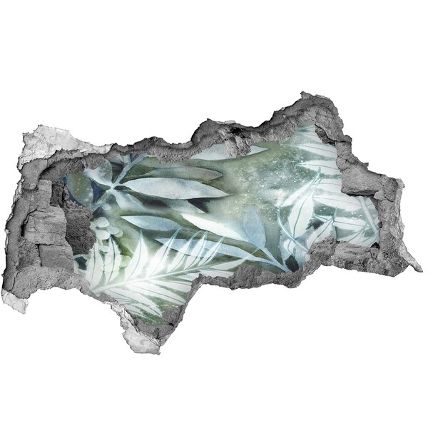 Decorazione da parete buco nel muro Un'oasi verde in un buco nel muro