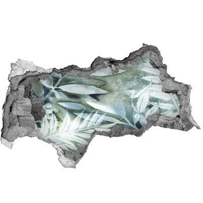 Decorazione da parete buco nel muro Un'oasi verde in un buco nel muro