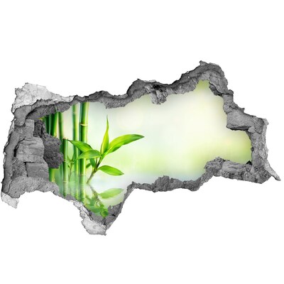Decorazione da parete buco nel muro Paradiso verde con il bambù