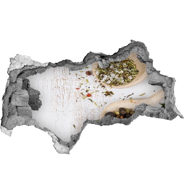 Decorazione da parete buco nel muro Esplosione di spezie