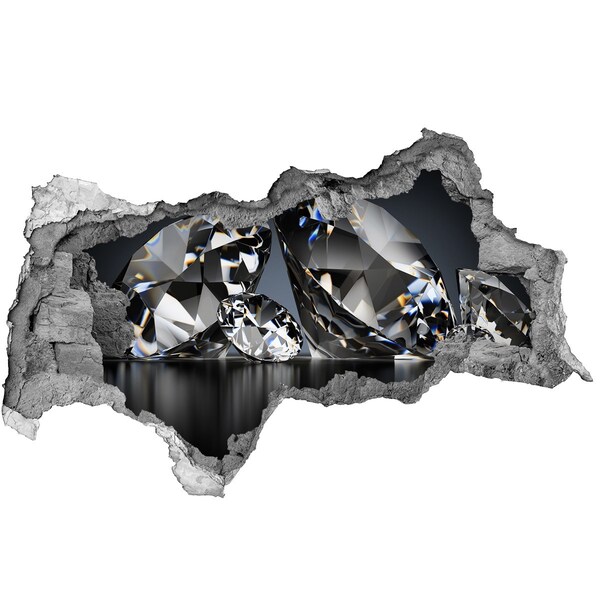 Sticker effetto rottura muro Grotta dei Diamanti