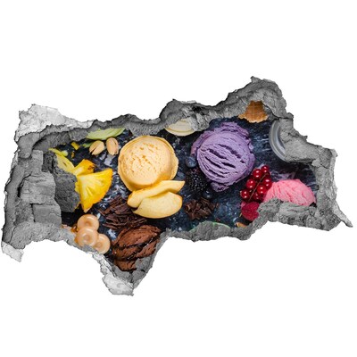 Decorazione da parete buco nel muro Follia di ghiaccio