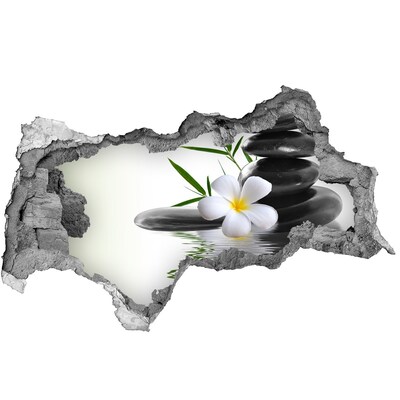 Adesivo con vista dietro il muro Angolo relax spa