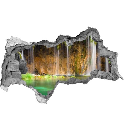 Decorazione da parete buco nel muro Cascata nella grotta