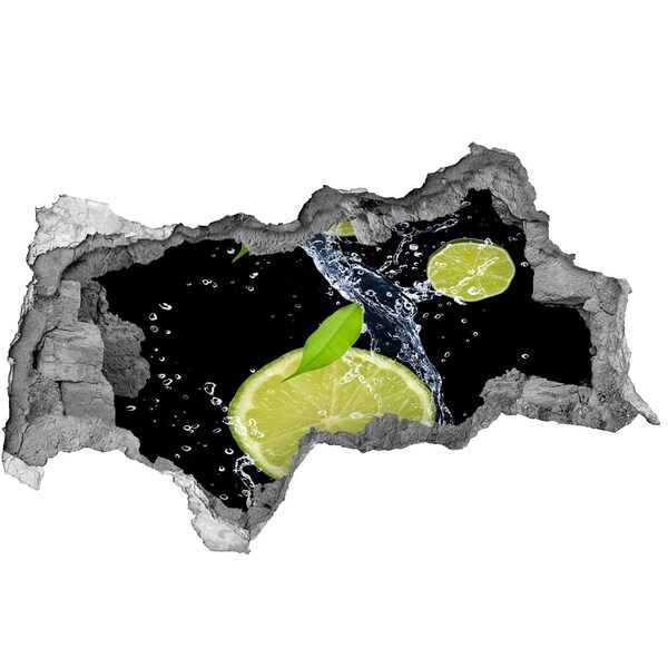 Decorazione da parete buco nel muro Cocktail rinfrescante al limone