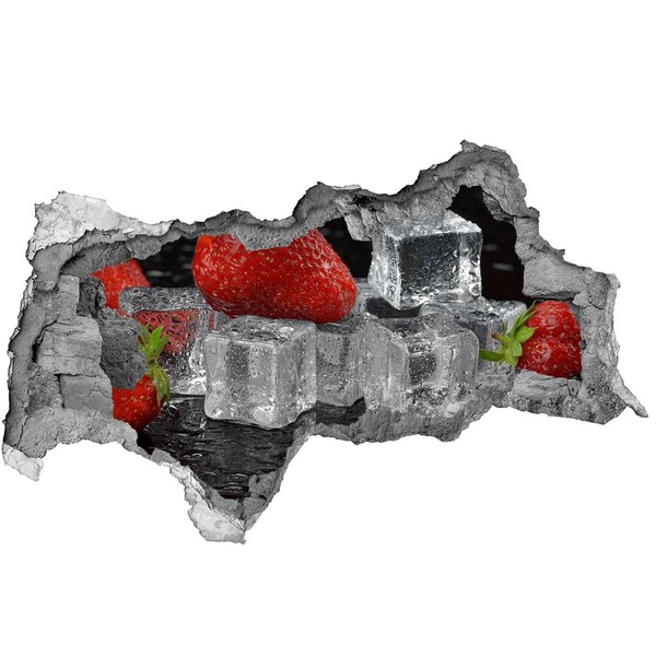 Decorazione da parete buco nel muro Freschezza fruttata in stile estivo