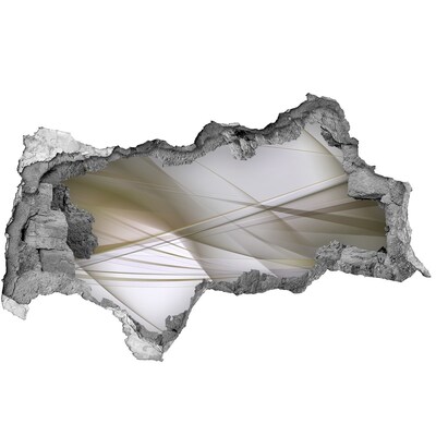 Adesivo con vista dietro il muro Spazio moderno in cemento