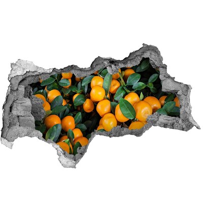 Sticker effetto rottura muro Frutta nell'aranceto