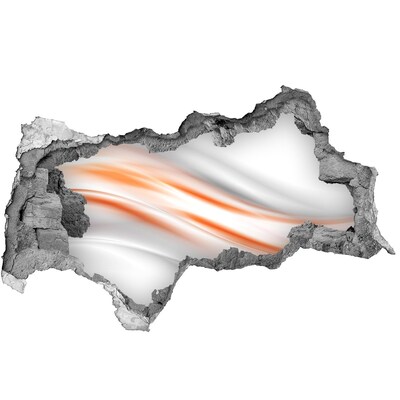 Sticker effetto rottura muro Paesaggio futuristico