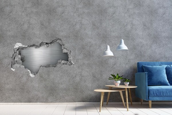 Decorazione da parete buco nel muro Il muro rubato