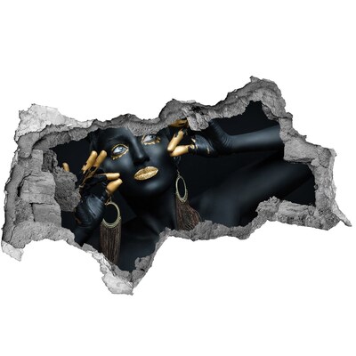 Sticker effetto rottura muro Il segreto d'oro delle Dolomiti