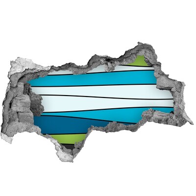 Decorazione da parete buco nel muro Interno astratto del muro