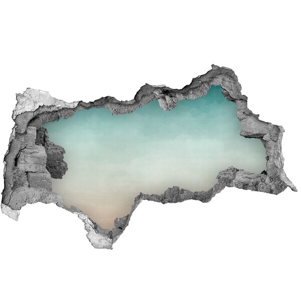 Decorazione da parete buco nel muro Cielo sopra il mare