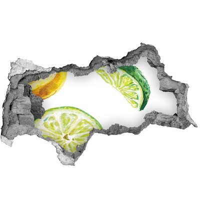 Decorazione da parete buco nel muro Limone Buco nel muro