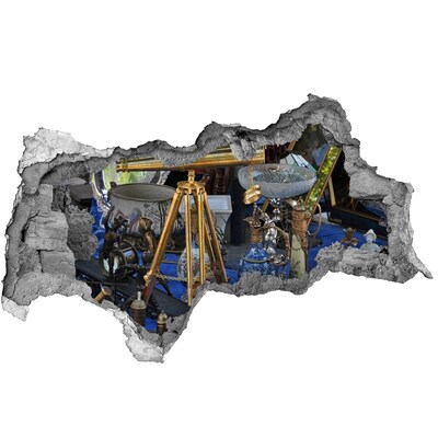 Decorazione da parete buco nel muro Antiquariato in un negozio misterioso