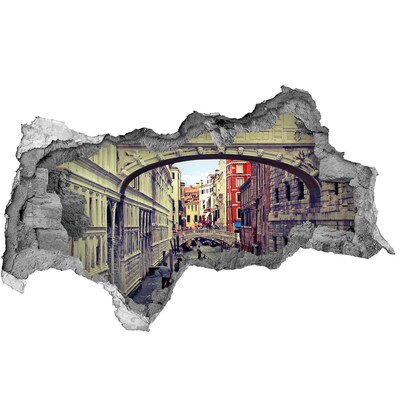 Decorazione da parete buco nel muro Venezia nella buca