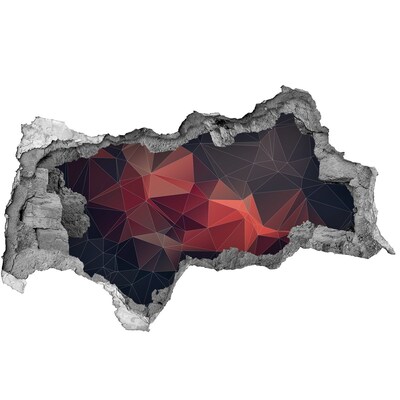 Decorazione da parete buco nel muro Buco astratto nel muro