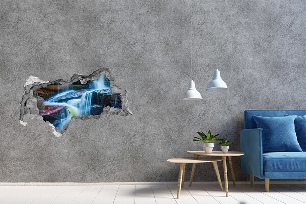 Decorazione da parete buco nel muro Cascata tra le rocce