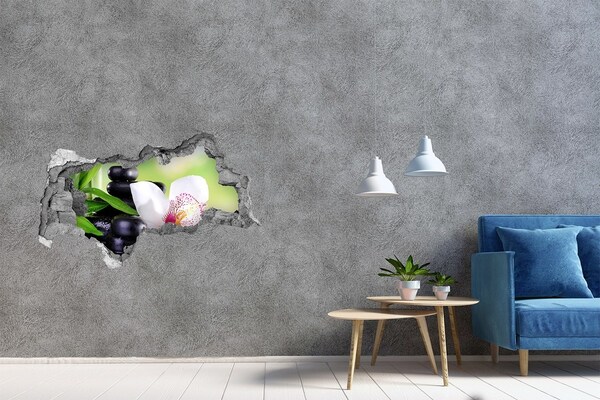 Adesivo con vista dietro il muro Rilassati alla spa