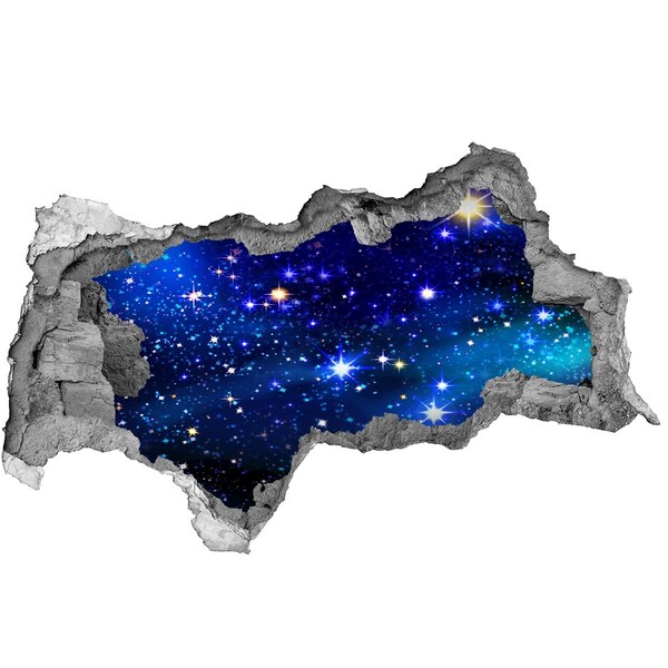 Decorazione da parete buco nel muro Buco spaziale nel muro