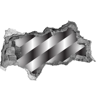 Decorazione da parete buco nel muro Illusione del muro rotto