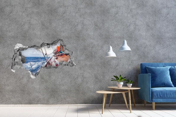 Decorazione da parete buco nel muro Crociera sul mare