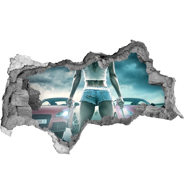 Decorazione da parete buco nel muro Emozioni da corsa