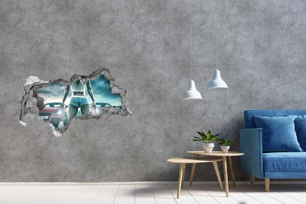 Decorazione da parete buco nel muro Emozioni da corsa