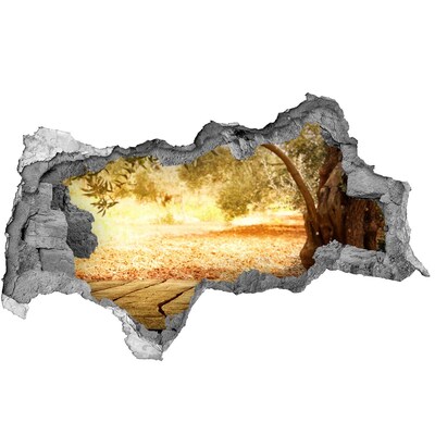 Decorazione da parete buco nel muro Giardino al sole