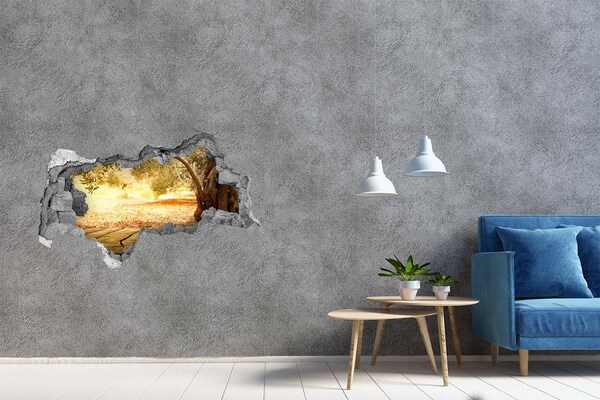 Decorazione da parete buco nel muro Giardino al sole