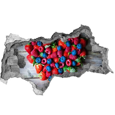 Sticker effetto rottura muro Paradiso della frutta