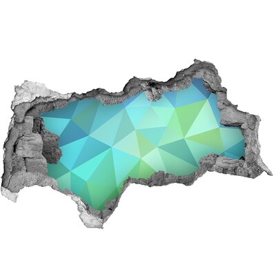 Decorazione da parete buco nel muro Buco virtuale nel muro