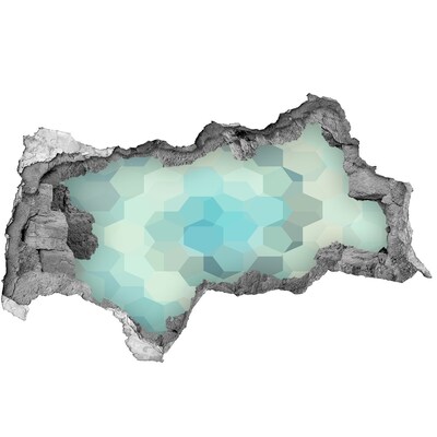 Decorazione da parete buco nel muro Riflessi dell'acqua nel cemento