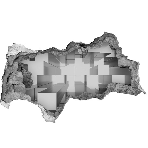 Decorazione da parete buco nel muro Spazio in cemento