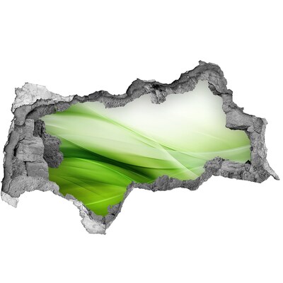 Decorazione da parete buco nel muro Spazio verde dietro la buca