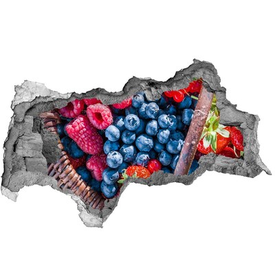 Sticker effetto rottura muro Fruity Hole in the Wall