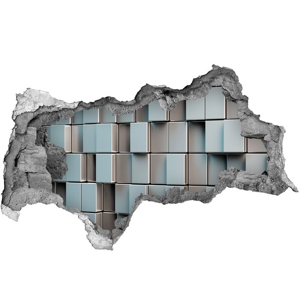 Decorazione da parete buco nel muro Muro di mattoni moderno