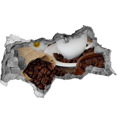 Decorazione da parete buco nel muro Caffè nel comfort di casa tua