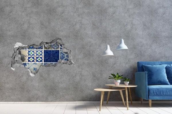 Decorazione da parete buco nel muro Piastrelle in stile marocchino