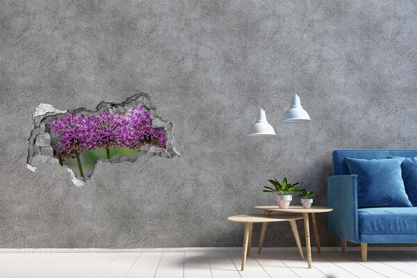 Decorazione da parete buco nel muro Fiori in fiore