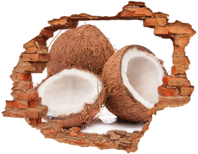 Adesivo effetto buco nel muro Tesori di cocco