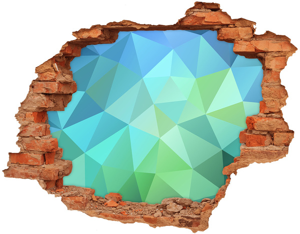 Adesivo effetto buco nel muro Buco virtuale nel muro