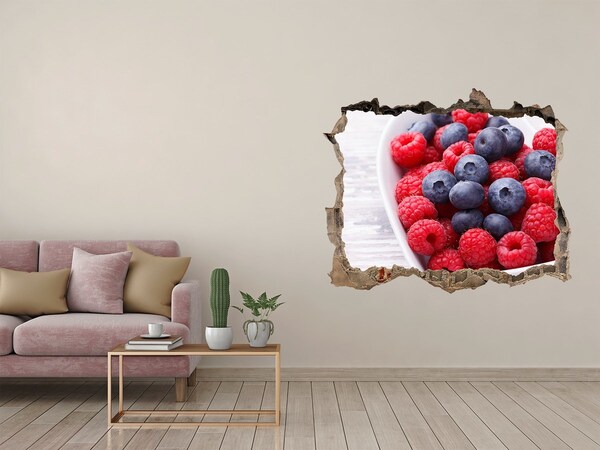 Finto buco nel muro 3D Paradiso della frutta