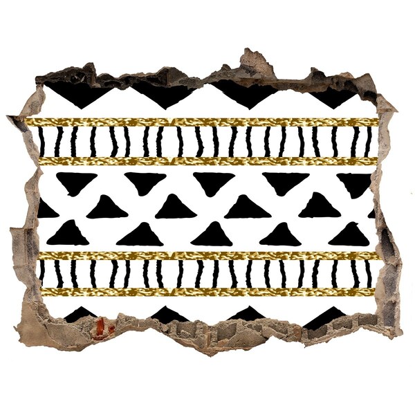 Adesivo buco nel muro Foro stilizzato nel muro